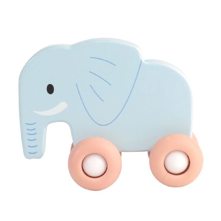 Play Studio Wooden Silicone Animal Vehicles Assorted