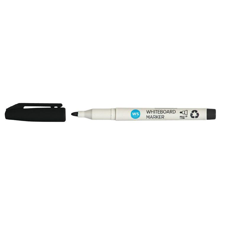 WS Whiteboard Marker Fine Loose Black