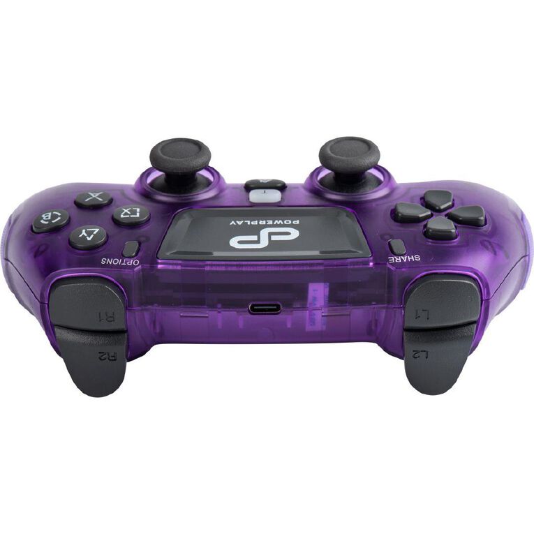 PowerPlay PS4 Wireless Controller Translucent Purple