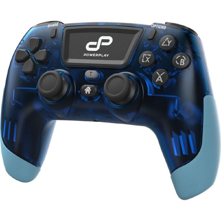 PowerPlay PS4 Wireless Controller Translucent Blue