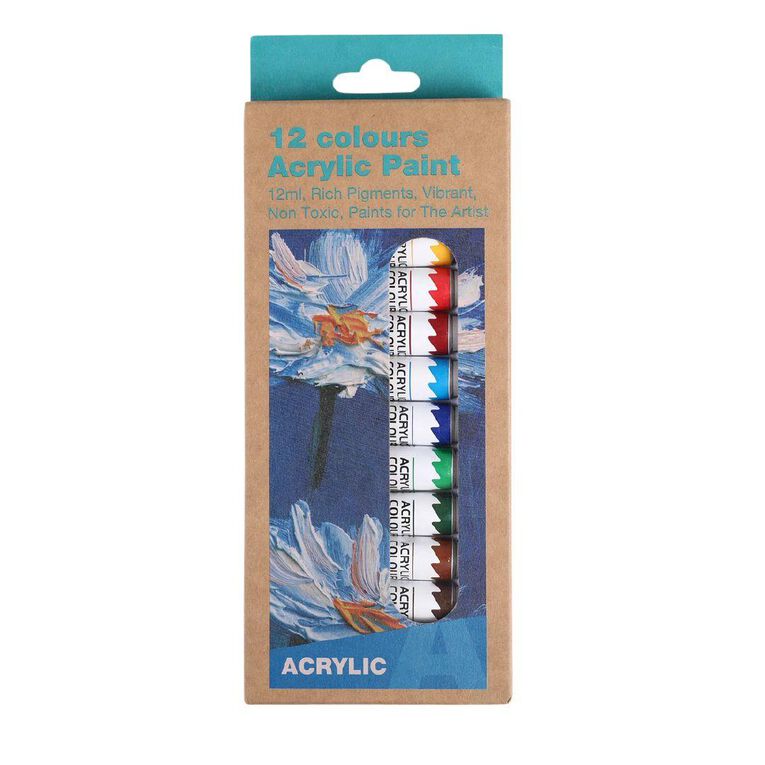 Acrylic Paint 12 Pack