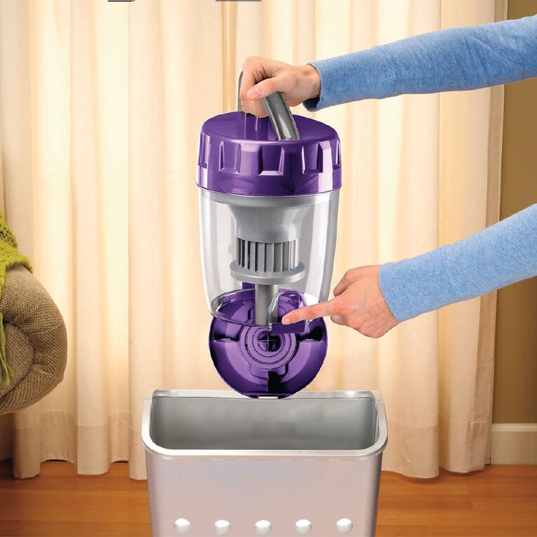 Bissell CleanView Canister Multi-Cyclonic Turbo Vacuum Purple/Black