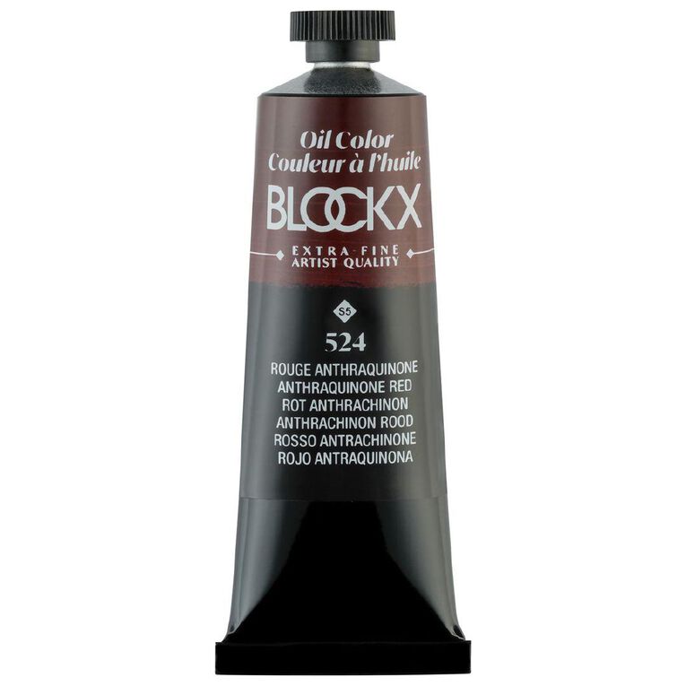 BLOCKX Oil Tube 35ml S5 524 Anthraquinone Red