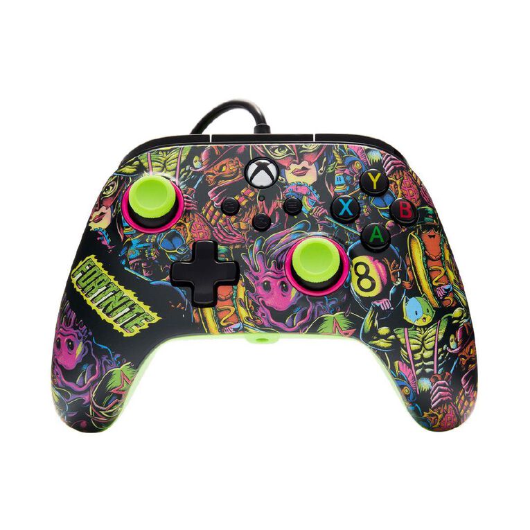 PowerA Advantage Wired Controller for Xbox Series X|S   Fortnite Glow