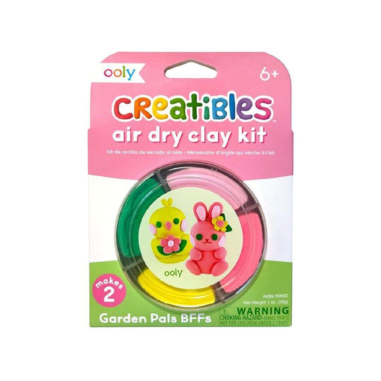 Creatibles Creatibles Mini Air Dry Clay Garden Pals