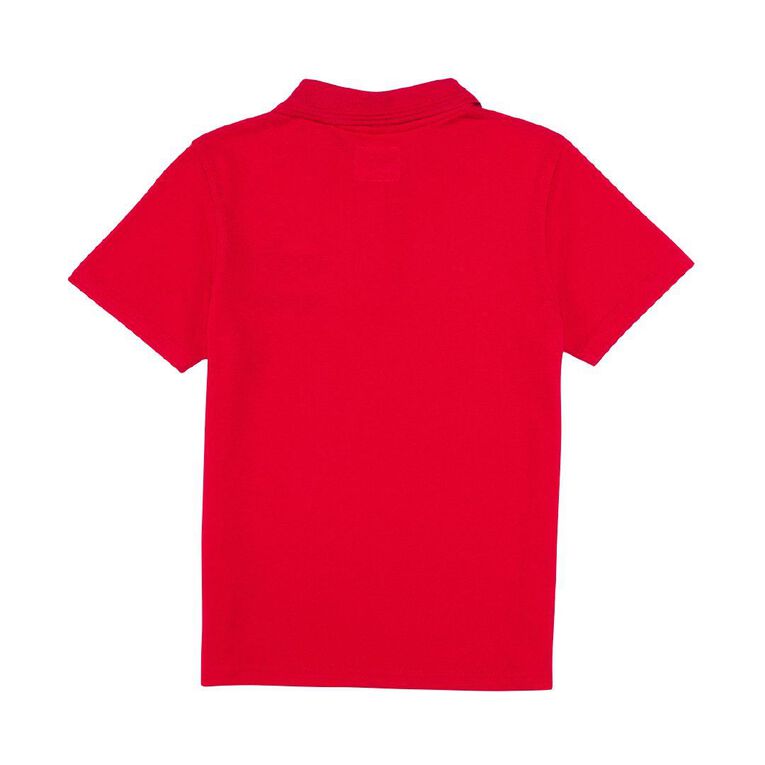 Schooltex Leithfield Pique Polo With Embroidery