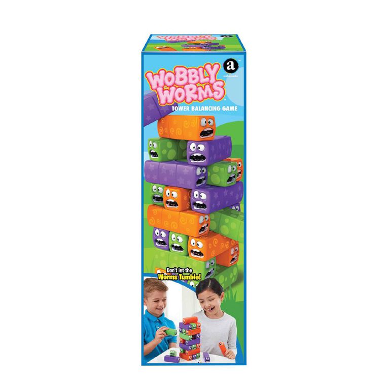 Ambassador Wobbly Worms Tower Balancing Game