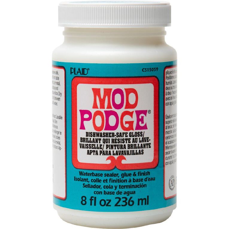 Mod Podge Dishwasher Safe Gloss 8oz 236ml