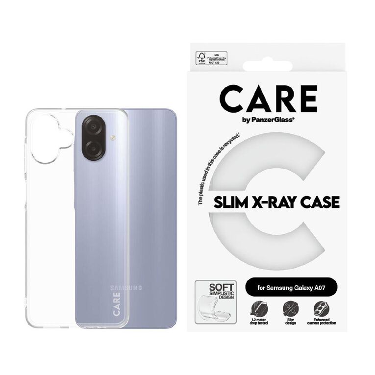 PanzerGlass SAFE by Panzer Case For Samsung Galaxy A07 Clear