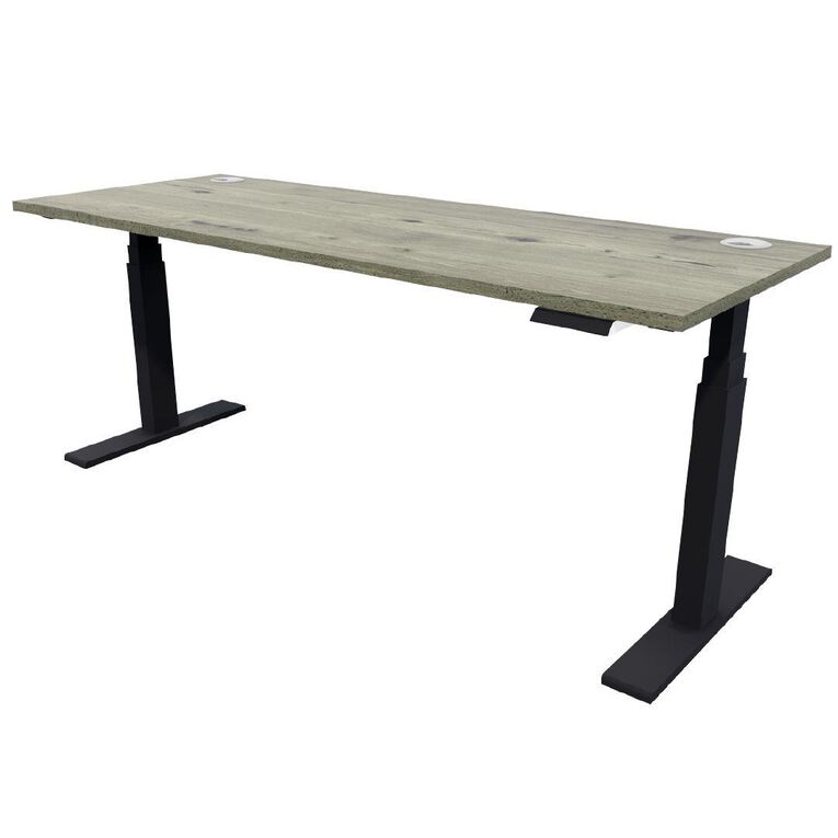 Zealand Electric Height Adjustable Desk 1800 x 700 Coronet Beech