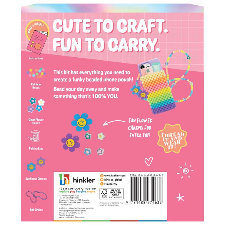 OMC OMC! Phone Pouch Beading Kit