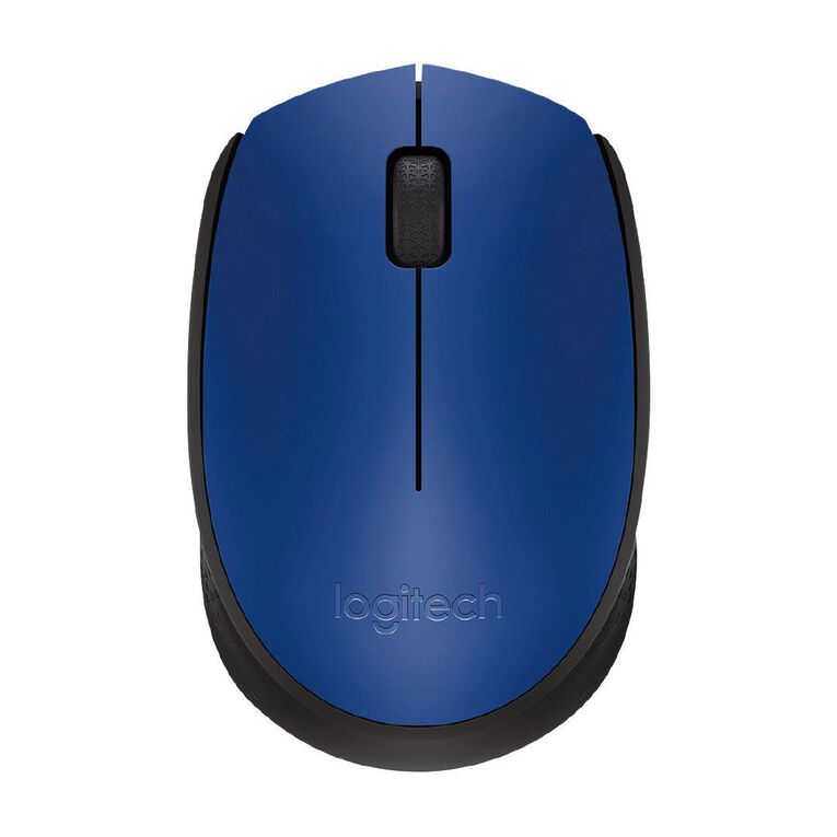 Logitech M171 Wireless Mouse Blue Blue