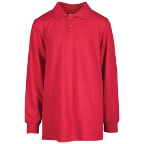 Schooltex Kids' Long Sleeve Polo
