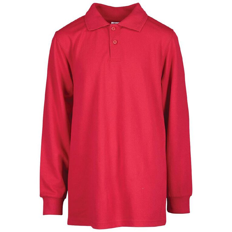 Schooltex Kids' Long Sleeve Polo