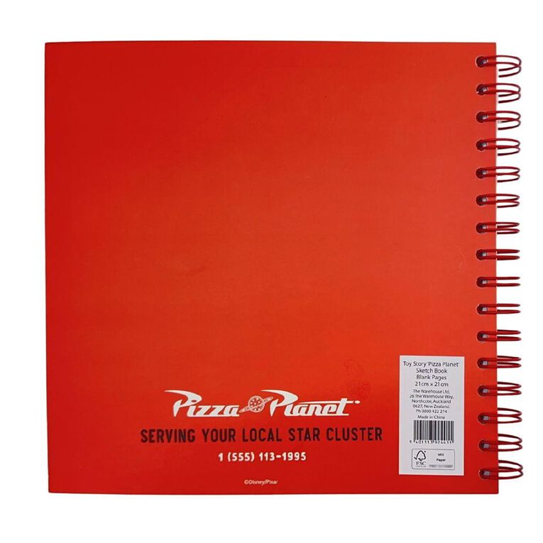 Toy Story Pizza Planet Sketch Pad