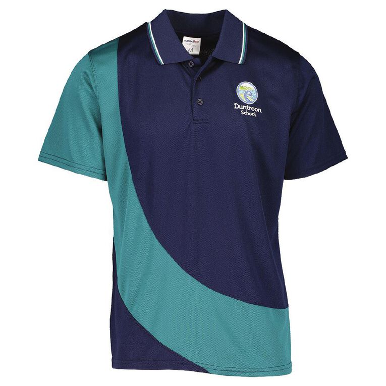 Schooltex Duntroon School Short Sleeve Polo with Embroidery