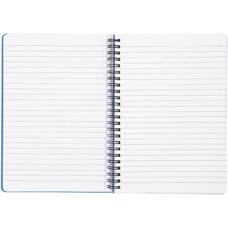WS Notebook PP Wiro 200 Pages Soft Cover Blue Mid A5