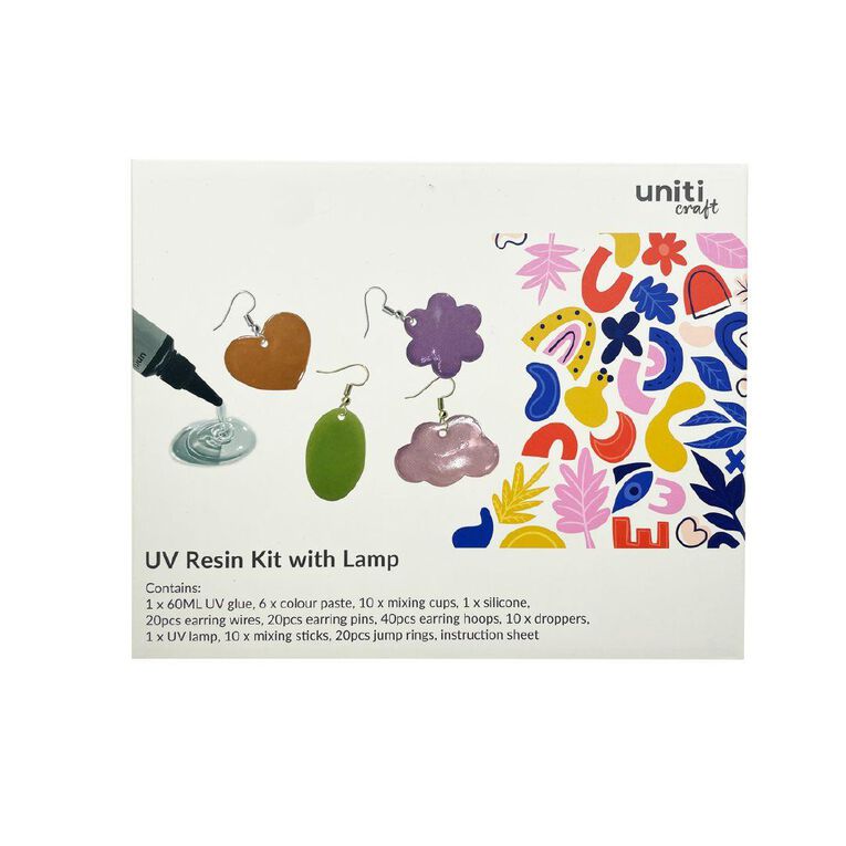 Uniti UV Resin Kit with Lamp
