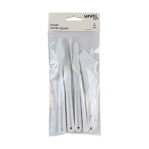 Uniti Palette Knife Plastic 5 Pack