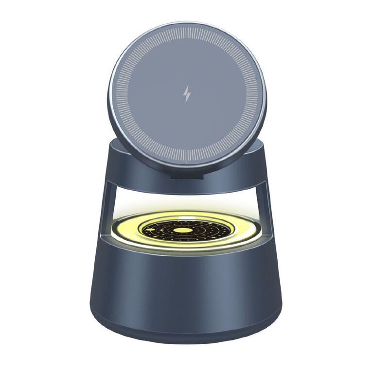 Tech.Inc 4 In 1 Wireless Charging Station With Night Lamp