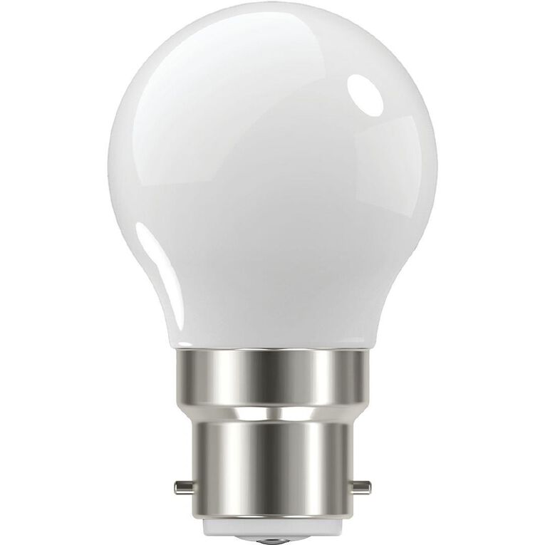General Electric B22 LED Dimmable Lustre 4.8W Warm Light Bulb White
