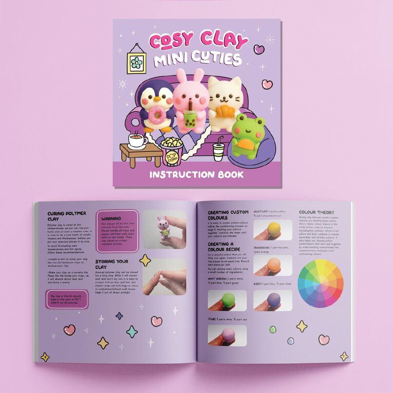 Hinkler Cosy Clay Mini Cuties