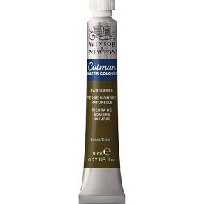 Winsor & Newton Cotman Watercolour Paint 8ml Raw Umber
