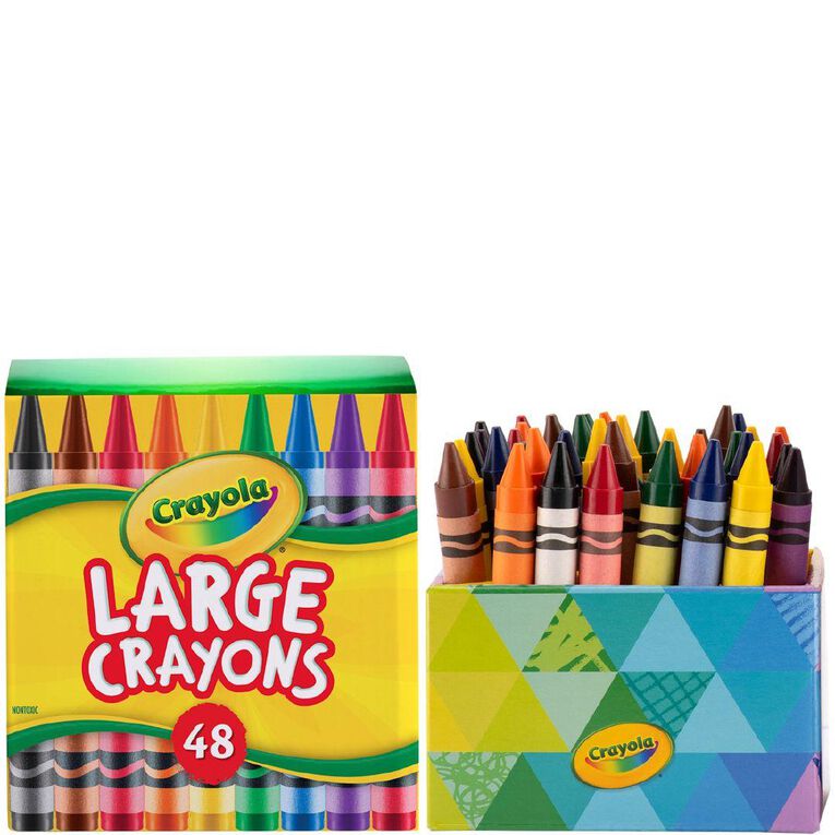 Crayola 48 Pack Large Crayon Deskpack