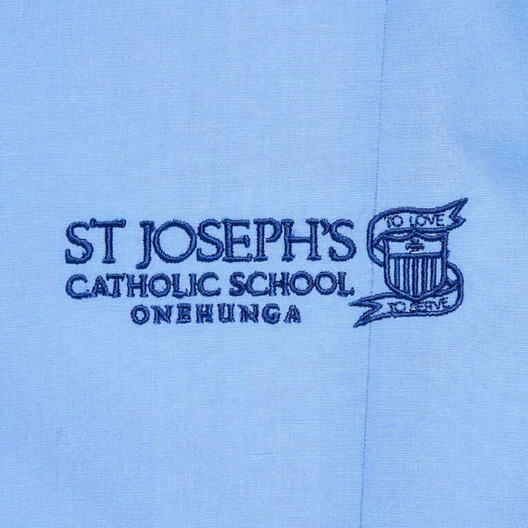 Schooltex St Joseph's Onehunga Short Sleeve Blouse with Embroidery