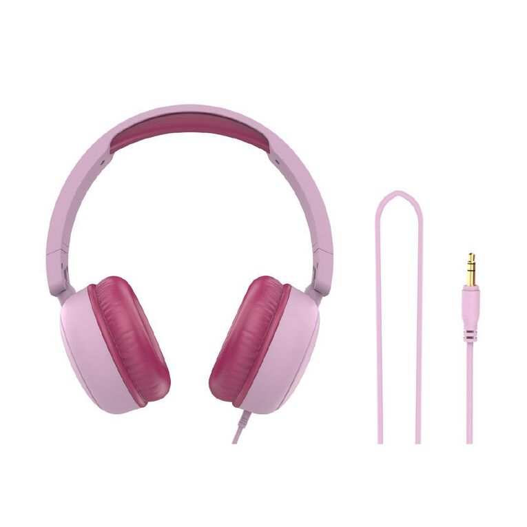 Veon 3.5mm Wired Headphones VNQ602PNK Pink