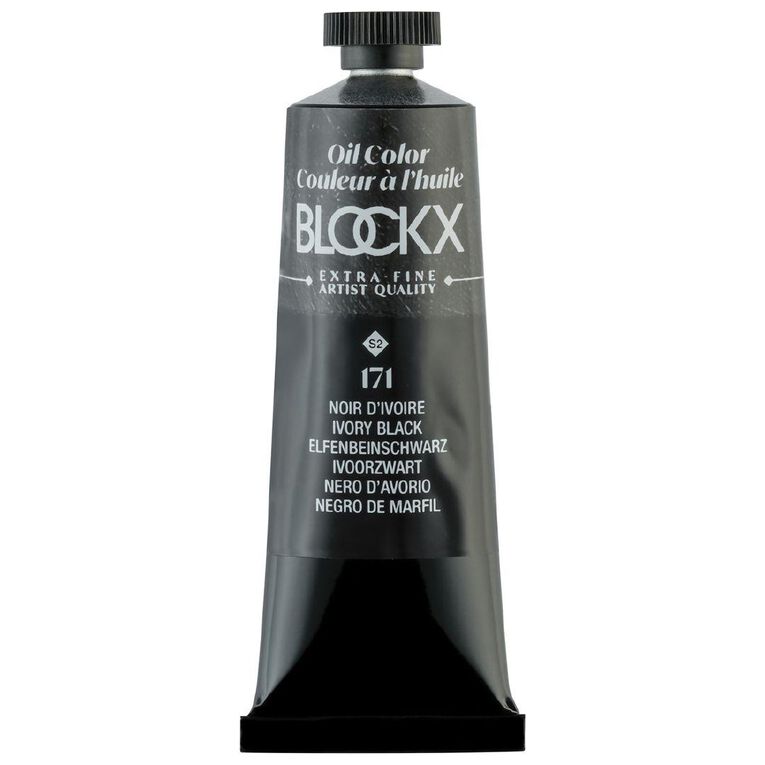 BLOCKX Oil Tube 35ml S2 171 Ivory Black Black