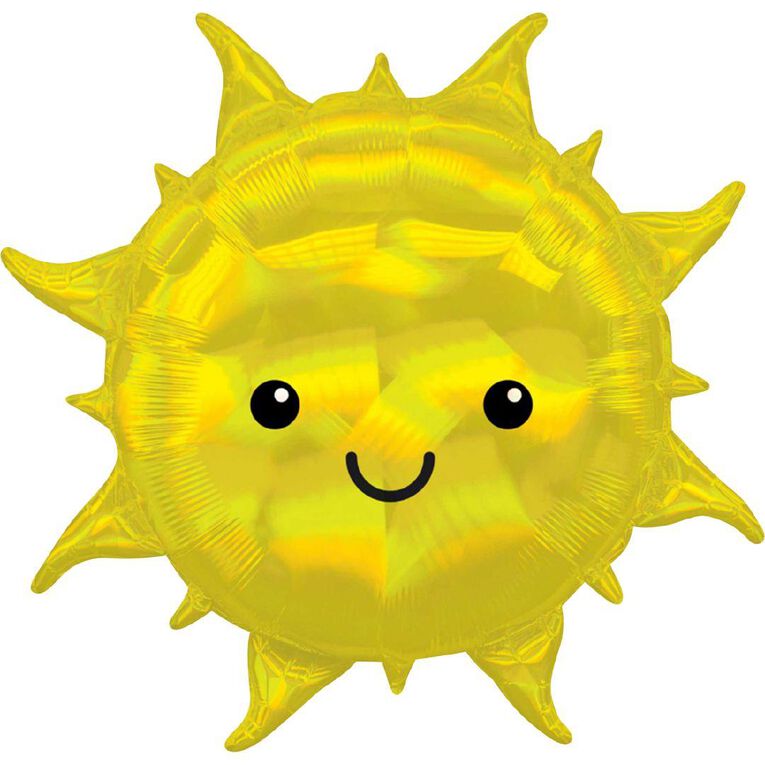 Anagram Supershape Holographic Sun Balloon