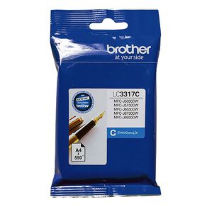 Brother Ink LC3317 Cyan 550 Pages