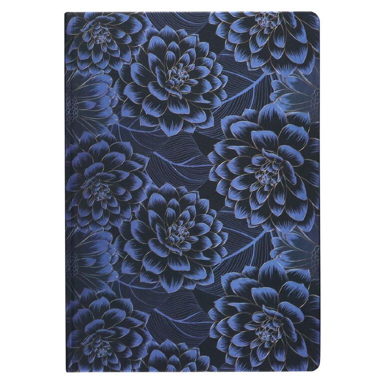 Uniti Stationery Bloom Blue A5 Notebook