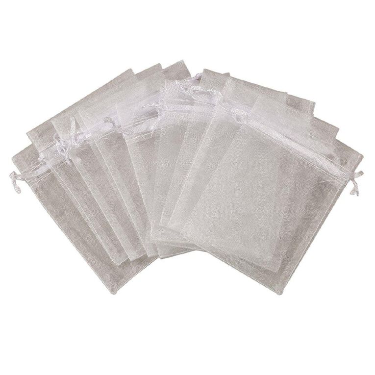 Uniti Organza Bags White
