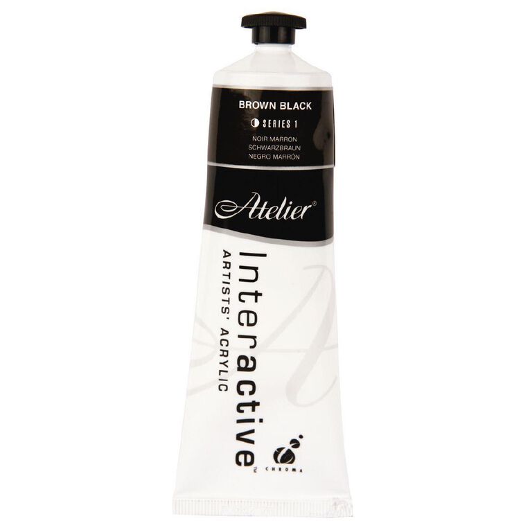 Atelier S1 Acrylic Paint Brown 80ml