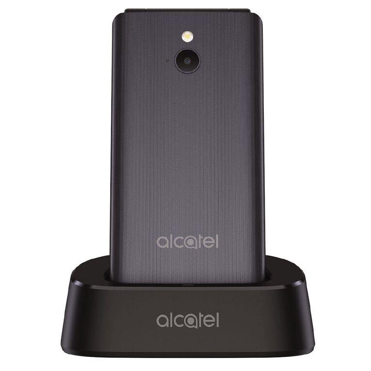 One NZ Alcatel 30.82  Flip 4G Locked Bundle - Grey