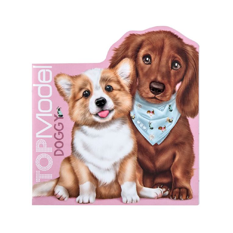 Artwrap Top Model Book Colour Doggy Shape Multi-Coloured