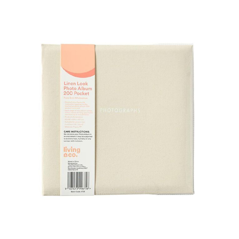 Living & Co 200 Pocket Linen Look