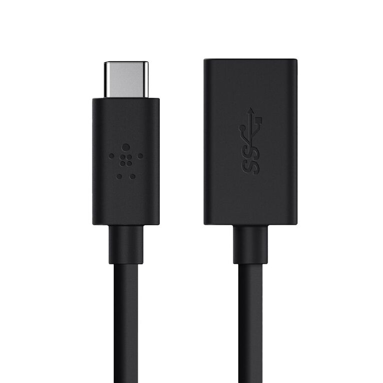 Belkin USB 3.0 USB-C To USB A Adapter Black