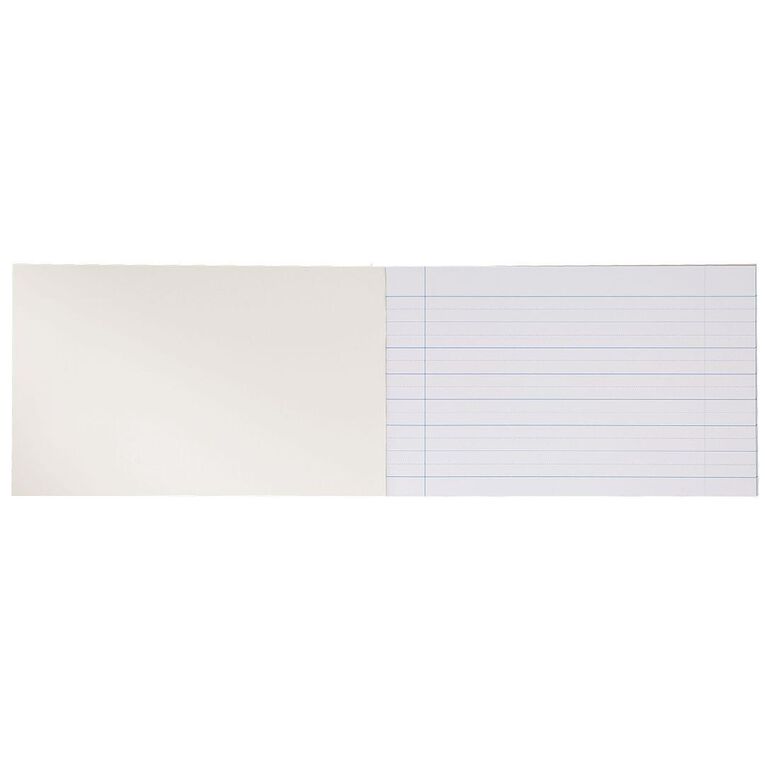 WS Exercise Book 1B2 7mm/14mm Ruled 24 Leaf Red