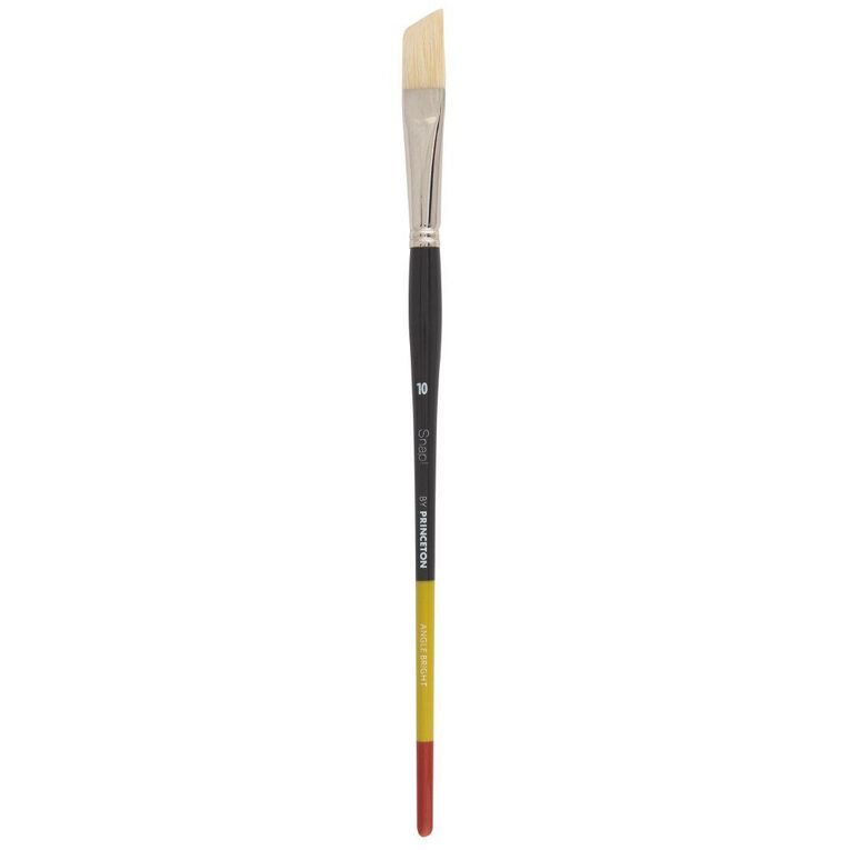 Princeton Snap Brush Long Handle Bristle Angle Bright 10