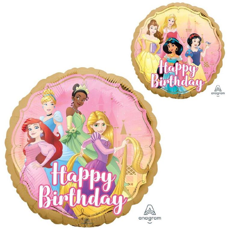 Anagram Disney 45cm Standard Princess Birthday Balloon