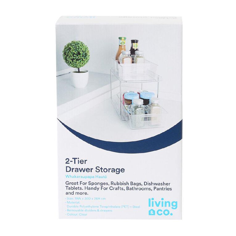 Living & Co 2-Tier Drawer Storage