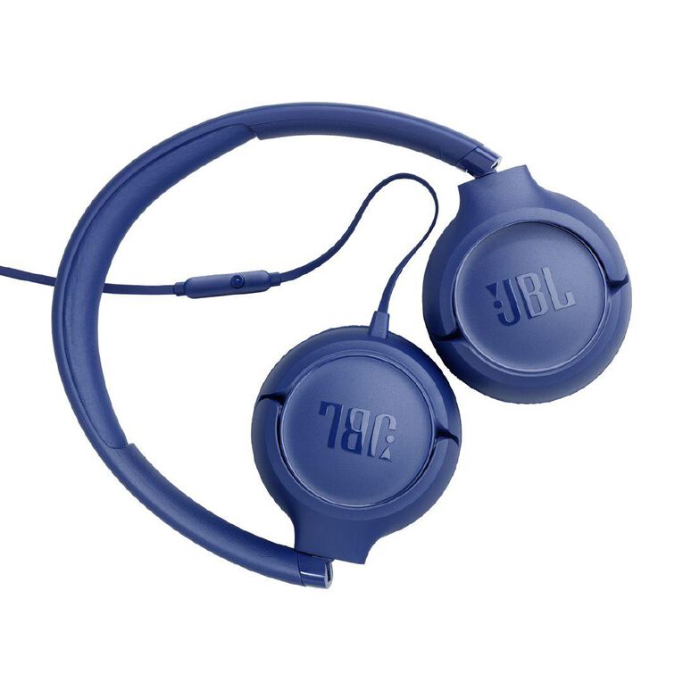 JBL JBL Tune 530 Wired USB-C On-Ear Headphones - Blue