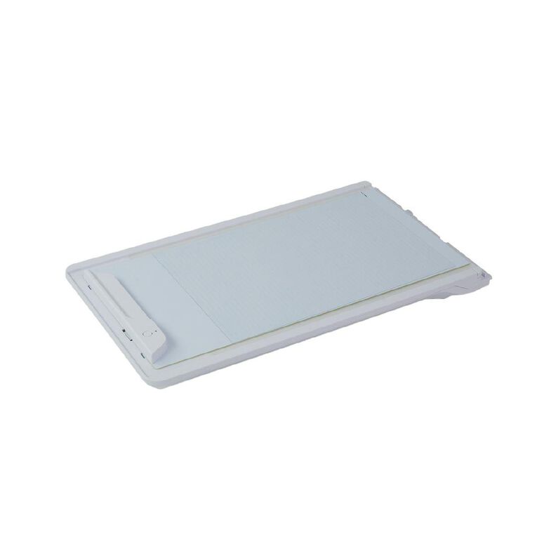 Silhouette Portrait Electrostatic Mat White