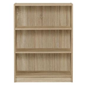 Workspace Soho 3 Tier Bookcase Oak