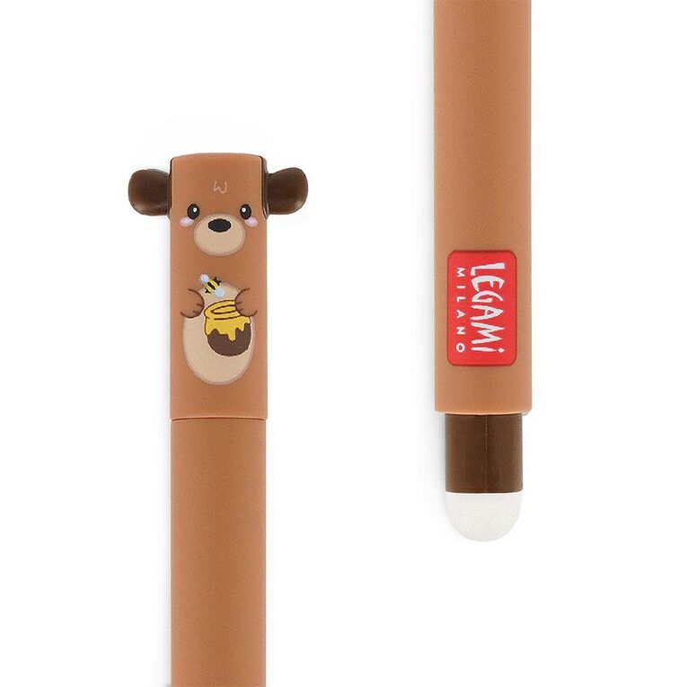 Legami Erasable Pen Teddy Bear Red Ink