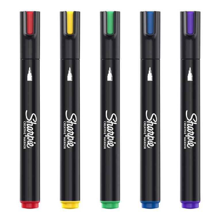 Sharpie Creative Markers Bullet 5 Pack