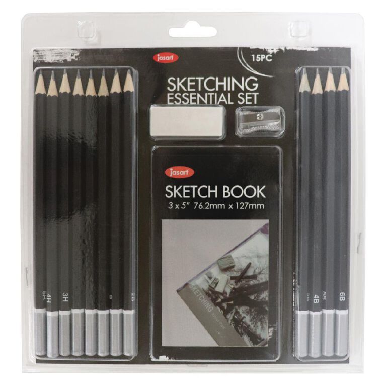 Jasart Essential Sketching Set 15 Piece